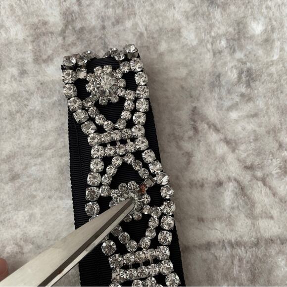 Ted Baker Mally Embellished Strap Black Bodycon Dress Size 2 New - Picture 14 of 15